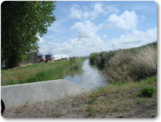 Canal we Swam in - Goshen
